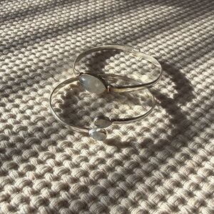 Moonstone bracelets